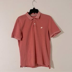 Banana republic medium pink polo